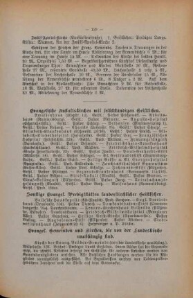 Evangel. Gemeinden und Kirchen, die von der Landeskirche unabhängig sind