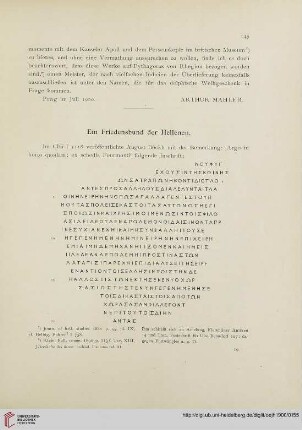 3: Ein Friedensbund der Hellenen