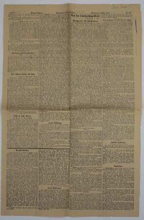 Anzeige Stuttgarter NeuesTagblatt: Feuerbestattung von Prof. Dr. Fraas