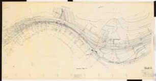 Plan der Biggetalsperre Zum Projekt gehörend: Gustav Allinger, Biggetalsperre, Kreis Olpe: Lageplan vom Ruhrtalsperrenverein (Blatt 9) 1:1000