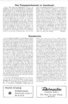 Reisebericht
