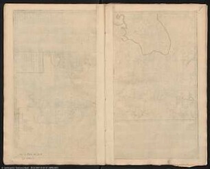 Geographischer Entwurf derer Aemmter Meissen als Creys-, Procuratur-, Schul- und Stiffts-Ammt benebst denen Aemmtern Nossen, Oscha(t)z und Wurtzen (Teil 1)