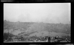 Panorama von Galata Turm auf Stambul (= Istanbul, Türkei)