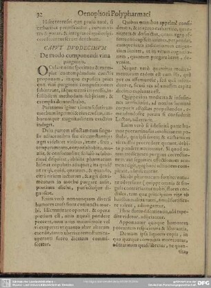 Caput Duodecimum De modo componendi vina purgantia
