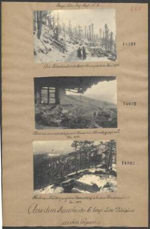 Blick vom Kühberg auf den Barrenkopf, rechts hinten Schratzmännle