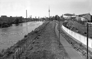 Grenzanlage an der Spree