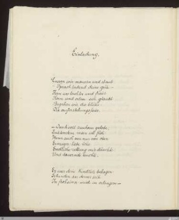 Einladung : [SW II: H4(Hymnen)]; [SW II, S. 12-13/101-102]
