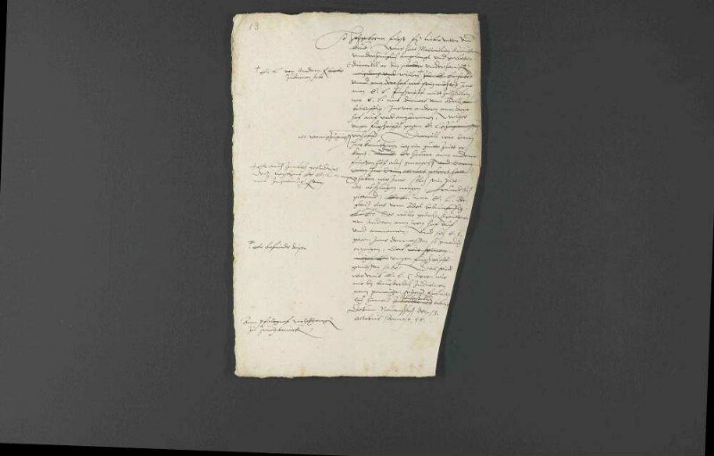 Empfehlung Herzog Christophs von Württemberg an Pfalzgraf Wolfgang für Maximilian Kreutter zur Übernahme in pfälzische Dienste.
