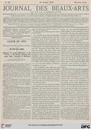 Nr. 20 (31 Octobre 1870)