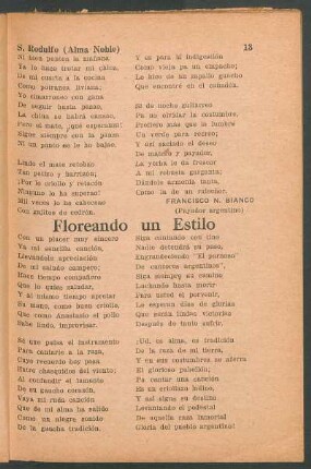 Floreando un Estilo