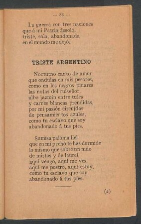 Triste Argentino