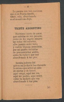 Triste Argentino