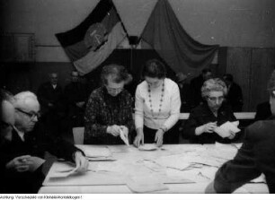 Kommunalwahl, Stimmenauszählung, 22. März 1970