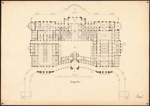 Kurhaus, Wiesbaden: Grundriss EG 1:200