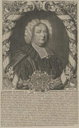 Bildnis des Lotharius Franciscus de Schönborn, Erzbischof von Mainz