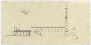 Gsaenger, Gustav; Amberg - Süd (Bayern); Ev. Erlöser Kirche - Nordseite (Ansicht)