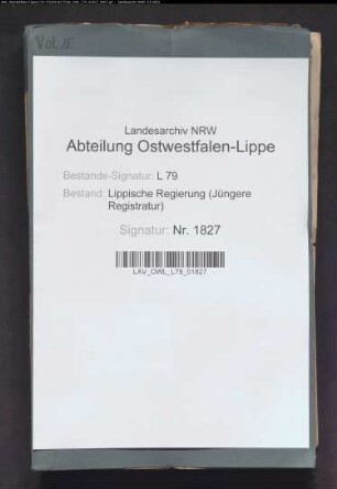 Steuerunterbediente beim Amt Hohenhausen, Band 4