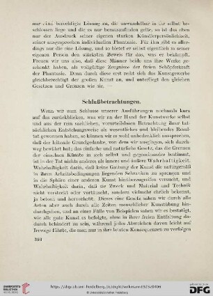 Schlußbetrachtungen