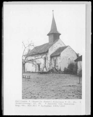 Kapelle Sankt Nikolaus