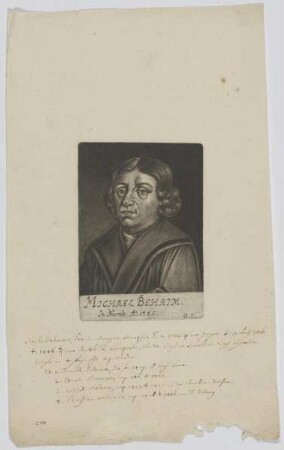 Bildnis des Michael Behaim
