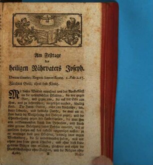 Franz Hald, Weltpriesters, der freyen Künste und der Weltweisheit Doktors, und vormahligen gewöhnlichen Predigers in der Kirche des heiligen Augustins an der Wieden zu Wien, Lob- und Sittenreden an den Gedächtnißtägen einiger Heiligen Gottes vorgetragen
