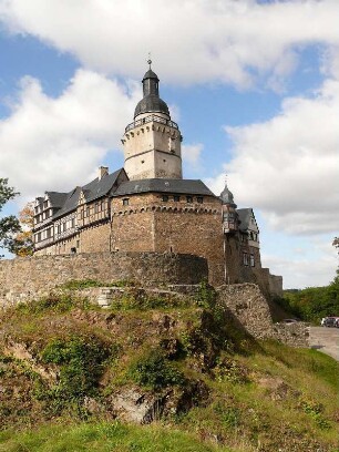 Burg Falkenstein im Harz : Die Burg Falkenstein bei Meisdorf im Harz ist heute Museum, aufgenommen 2007