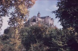 Ranis. Blick zur Burg Ranis