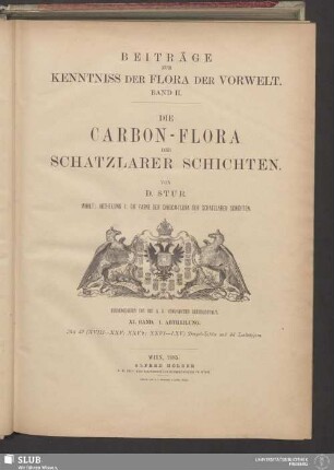2: Die Farne der Carbon-Flora der Schatzlarer Schichten