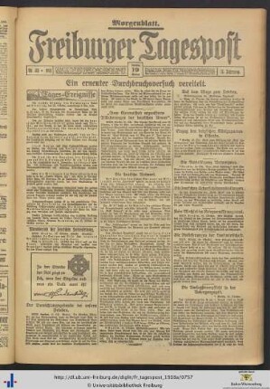 19.10.1918 (Morgenblatt)