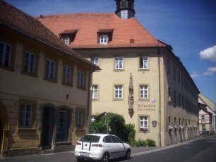 Stadtbild - Juliusspital-Ansicht über Stadtseite in Übersicht (modernisiert)