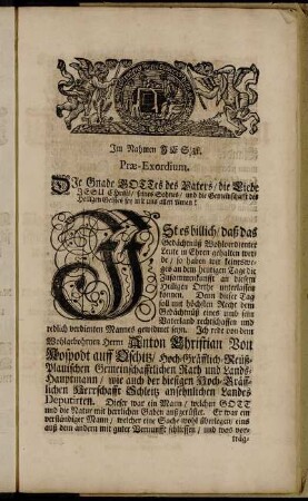 [Das Freudenreiche Bekäntnüß eines bußfertigen Hertzens.]