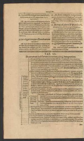 Tab. Ult. De poenarum indictarum executione, eiusq. impugnatione