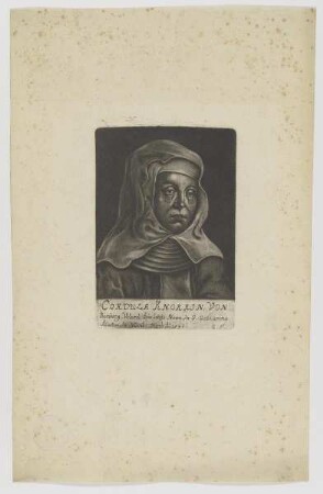 Bildnis der Cordula Knorr