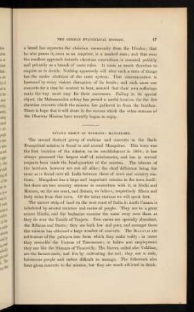 47-51, Second group of missions: Mangalore