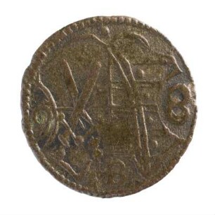 Münze, Heller, 1598