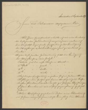 Brief an Friedrich Johannsen : 01.09.1899