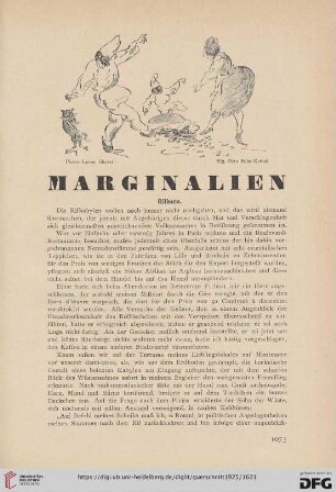 Marginalien