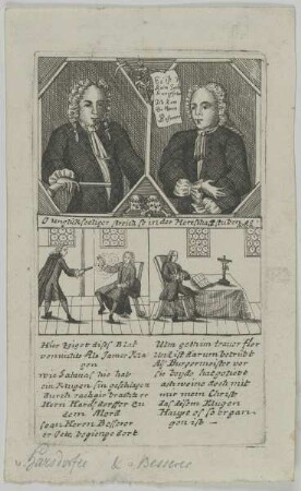 Bildnis des Marx Christoph Besserer und des Albrecht Harsdörfer