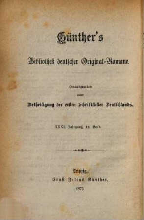 Neue Horizonte : historischer Roman aus der Gegenwart, 2,1