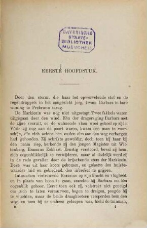 Barbara Blomberg : Historische roman van Georg Ebers. In het Nederlandsch ver Saald door Louise Stuart, 2