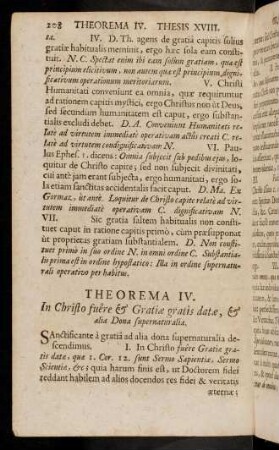 208-212, Theorema IV