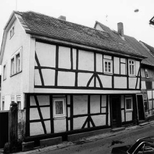 Fachwerkwohnhaus; Babenhausen, Neugasse 4
