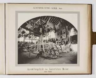 Provinzialausstellung - Halle der Kaiserlichen Marine