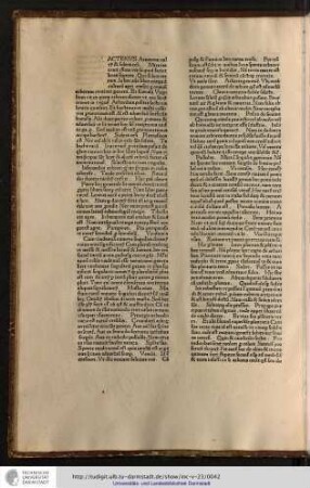 [H]actenus Aruorum cultus et sidera celi. Mire iteravit illum versum quid faciat letas segetes, quo sidere terram...