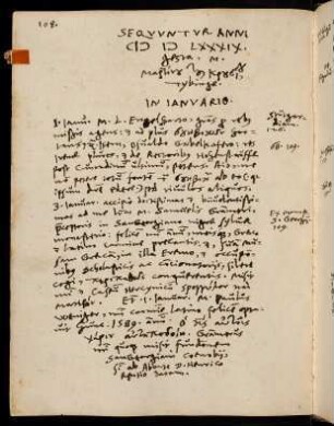 108-191, Anno 1589. Arbeiten an den Annales Suevici