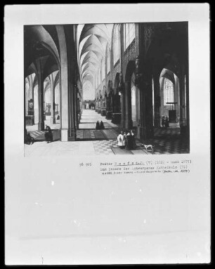 Das Innere der Antwerpener Kathedrale