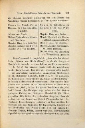Nachträgliche Bemerkung zu den Untersuchungen des Herrn Muffat in Betreff der "Bündt-Ertzney Heinrich's von Pfolspeundt"