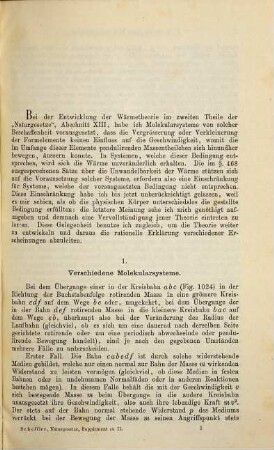 Die Naturgesetze und ihr Zusammenhang mit den Prinzipien der abstrakten Wissenschaften : für Naturforscher, Mathematiker, Logiker, Philosophen und alle mathematisch gebildeten Denker, 2, Suppl. [1]. Wärme und Elastizität
