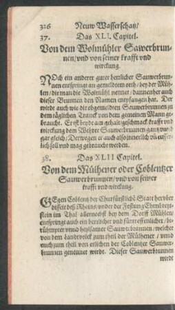 Das XLI. Capitel.