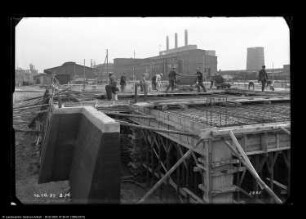 B 90, Betonarbeiten